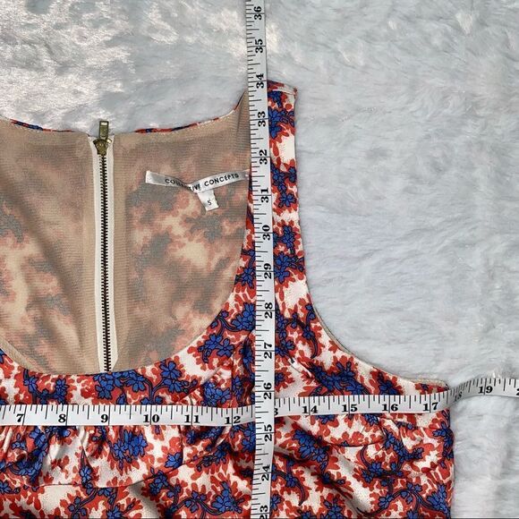 Collective Concepts paisley sleeveless dress with tie waist - Picture 10 of 10